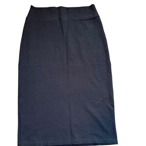 A206- Black Bobeau small stretchy pencil skirt #workwear
